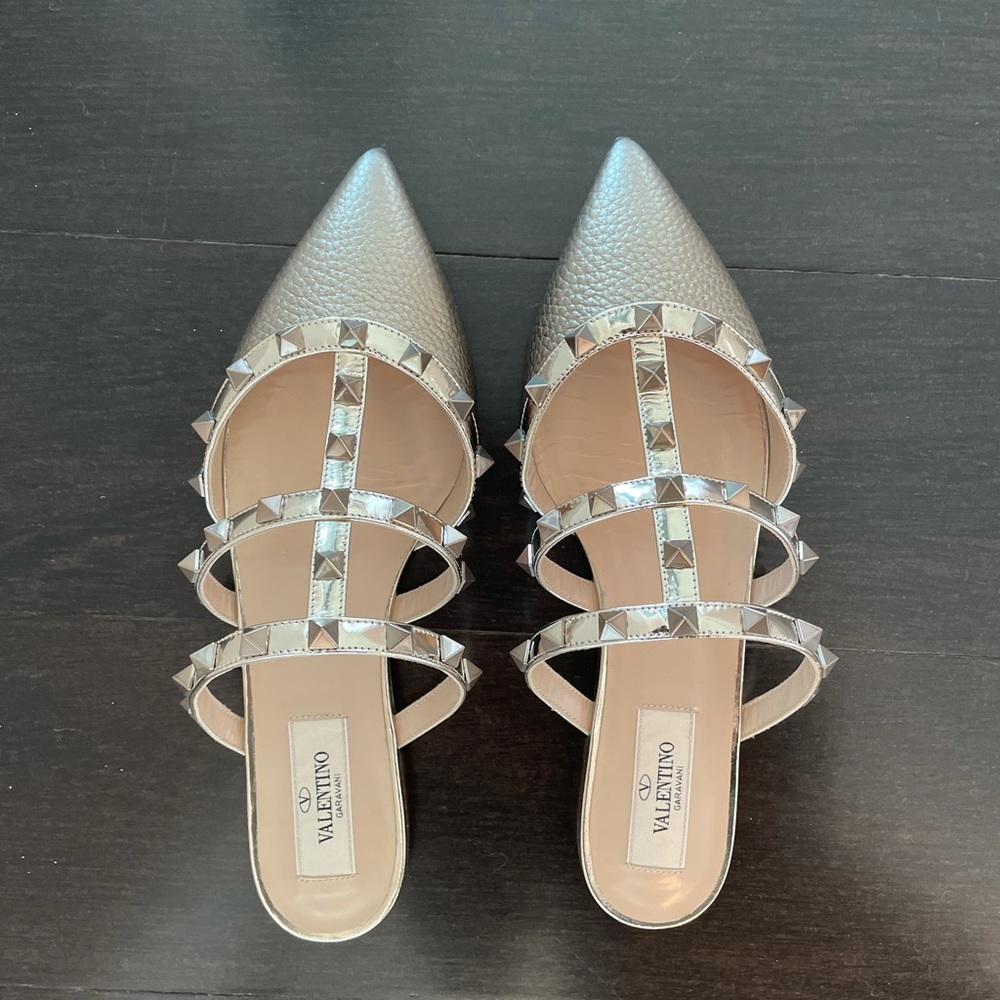 Valentino rockstud mules